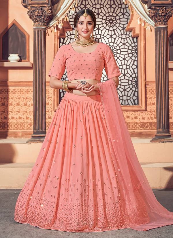 BRIDESMAID VOL 12 Latest Exclusive Occasion Wear Georgette Thread With Sequence Embroidery Metalic Foil Work Lehenga Collection